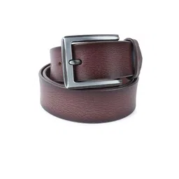 CIMONI Men Textured Leather Formal Belt image 2