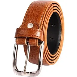 cimoni Premium Vegan Leather Belt for Men Jeans & Pants Wear Classic Design Texture Formal & Casual Leatherette Waist Belt-picture-11