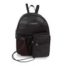 CIMONI Women Leather Brand Logo Backpack-picture-13