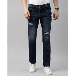 cinocci Men Slim Jeans with Insert Pockets-picture-23