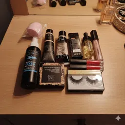 cismoline Beauty makeup kit of 10 makeup items included lipstick and face serum-picture-27