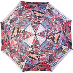 citizen 3-Fold 21" Kids Umbrella Marvel Spiderman Comic Character in Red colour Umbrella-picture-13