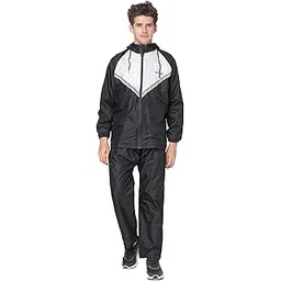 citizen Hooded Raincoat for Men Women Waterproof for Bike Riders 180T Micro Fabric Lightweight Stylish Sealed Hood, Large Pockets, Heavy-Duty Zippers Rainwear with Carry Pouch-CR021-picture-10