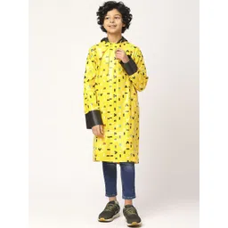 Citizen Kids Printed Hooded Rain Jacket-picture-20