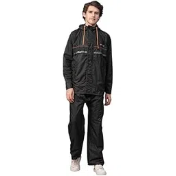 citizen Reversible Raincoat for Men with Adjustable Hood, Waterproof Pant and Carry Pouch | Lightweight & Durable Butterfeel Polyester Fabric & Virgin PVC Rainsuit-picture-35