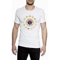 City Topper Print Men/Women ABVP AAYAM T-Shirts| AAYAM T Shirts |Half Sleeve Round Neck | Dry Fit Fabric I Digital Print|White Color (in, S to 2XL, Regular)-picture-39
