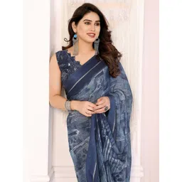 Civamee Abstract Printed Saree-picture-19