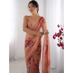 Civamee Women Floral Printed Saree-picture-30