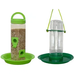 cj farms and agritech Bird Automatic Feeder and Drinker Tree and Balcony Hanging Window Bird Feeder-picture-15