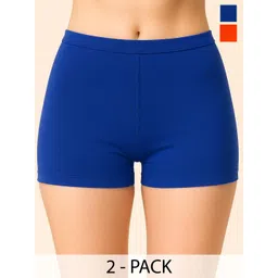 CKARFE Pack Of 2 Mid-Rise Boy Shorts Briefs-picture-23