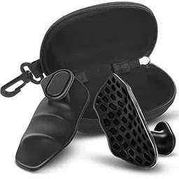 CKPS Gym Grip Pads For Weight Lifting: Dumbbell Lifting Rubber Grips Pad - Gym Workout Gloves Weight Lifting Grips - Pull Up Grips - Gymnastics Hand Grips For Men Women No Sweaty,Black Workout Grip Pads, Rubber Dumbbell Lifting Grips, Gym Hand Protectors with Carry Case, Black-picture-14