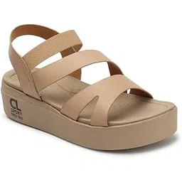 cl sport Women Sandal Colour- Beige, Size-UK-3-picture-32