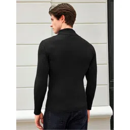 CLAFOUTIS Men 2 High Neck Pockets Slim Fit T-shirt image 4