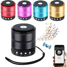 Clairbell Bluetooth Speaker, Portable 5Watt with FM Radio, Mic & USB Pen Drive SlotA327 5 W Bluetooth Laptop/Desktop Speaker-picture-16