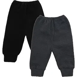 clap Unisex Baby Winter Pants Kids Warm Pajamas Boys Girls Fleece Lower Set of 2-picture-46