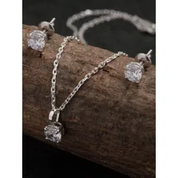 Clara 92.5 Sterling Silver Pendant Set-picture-35