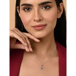 Clara 925 Sterling Silver Platinum Plated Swiss Zircon Good Luck Tortoise Turtle Pendant Necklace with Chain Gift for Women-picture-43