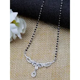 Clara Maya 92.5 Sterling Silver Mangalsutra-picture-13