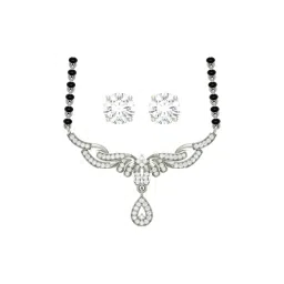 Clara Maya 92.5 Sterling Silver Mangalsutra Set-picture-12