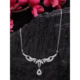 Clara Maya 92.5 Sterling Silver Pendant with Chain-picture-11