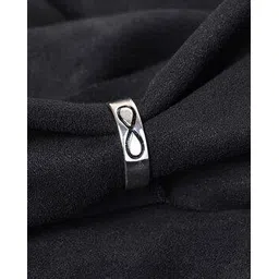 clara Men Sterling Silver Infinity Ring-picture-19