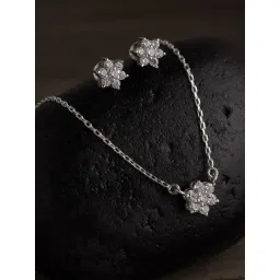 Clara Star 92.5 Sterling Silver Pendant Set-picture-18