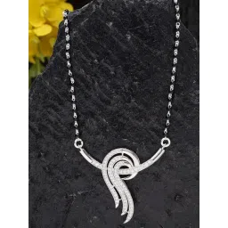 Clara Zoe 92.5 Sterling Silver Mangalsutra-picture-38