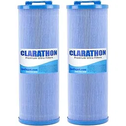 Clarathon 2-Pack Blue Media Hot Tub Spa Filter Replacement for Unicel 4CH-949RA Pleatco PWW50L-M Filbur FC-0172M FC0172M Waterway 817-4050-picture-31