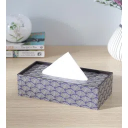 clasicraft Brown Black and Gold Print MDF Tissue Holder-picture-14