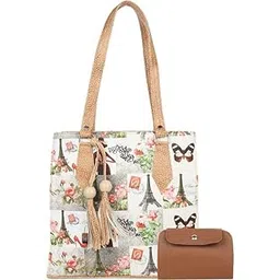 claspnclutch Women White, Multicolor Hand-held Bag (Pack of: 2)-picture-13