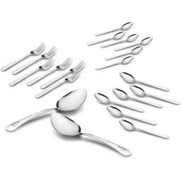 Classic Essentials 20 Pcs Stainless Steel Silver Cutlery Set (Pack of 2)-picture-22