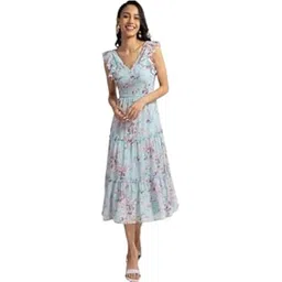 Classic Georgette Printed Gowns for Women (P-9941024-S) Multicolour-picture-47