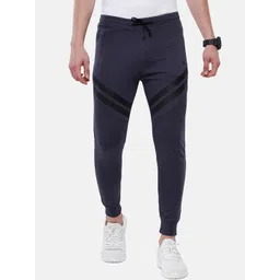 Classic Polo Men Navy Blue Solid Slim Fit Joggers-image-33