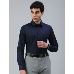 Classic Polo Men Solid Slim Fit Formal Shirt-image-26