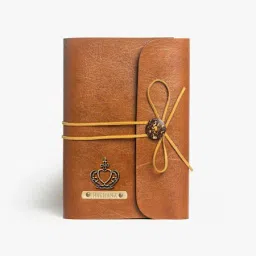 Classic Tan Personalized Thread Diary-picture-28