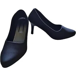 Classic Women's Heel Pumps, Black, Professional Office Dress Shoes-picture-35