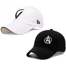 classymessi Solid, Self Design, Embroidered Sports/Regular Cap-picture-36