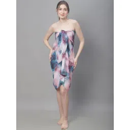 Claura Multicolored Printed Beachwear Sarong-picture-44