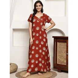 Claura Printed Maxi Nightdress-picture-24