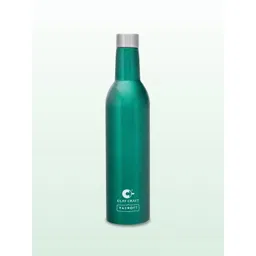 CLAY CRAFT Green & Silver Toned Stainless Steel Double Wall Vacuum Water Bottle 1L-picture-39