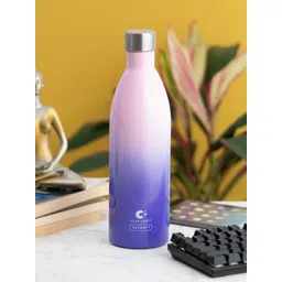 CLAY CRAFT Pink & Purple Stainless Steel Double Wall Vacuum Water Bottle 1L-picture-19