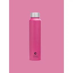 CLAY CRAFT Tetra Pink Stainless Steel Printed Single Wall Vacuum Water Bottle 500 ml-picture-15