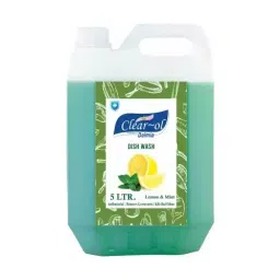 Clear-ol 5 L Lemon & Mint Fragrance Dishwash Liquid Gel 1 Can-picture-19