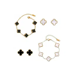 CLEO BE BOLD BE YOU Set Of 2 Gold-Plated Jewellery Set-picture-39