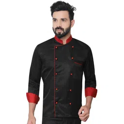 click one Cotton Blend Solid Coat For Men-picture-37