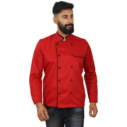 Cotton Blend Solid Coat For Men-image-47