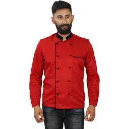 Cotton Blend Solid Coat For Men-image-49