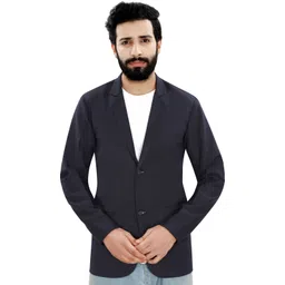 Men Solid Single Breasted Party, Formal, Casual Blazer-image-30
