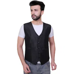 Solid Men Waistcoat-image-33