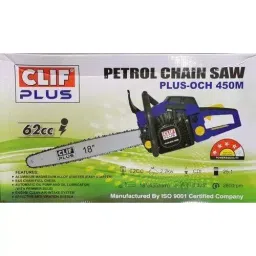 Clif Plus Chain Saw 450 mm (18 inch) 62 cc Engine 2200W Power 550 ml, PLUS-OCH-450M-picture-47